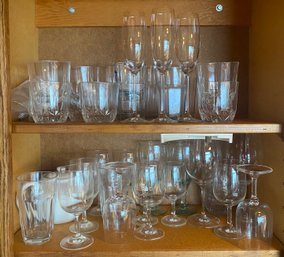 RM2 Kitchen Lot To Include Set Of Glassware