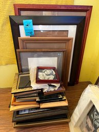 4  - Collection Of Picture Frames. Smallest 4.25in X  5.25in. Largest  26.5in X 27.5in
