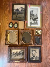 5 - Picture Frames And Prints - Vintage Look