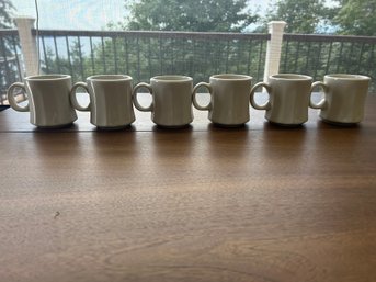 R3 Set Of Six Vintage Homer Laughlin Mugs