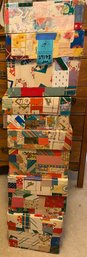 R3 Five Decoupage Boxes, And Two Decoupage Trays
