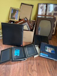 10 - Collection Of Picture Frames And Photo Albums.