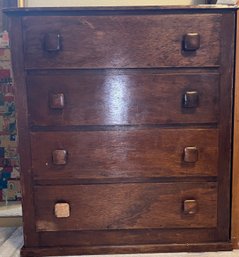 R3 Four Drawer Wood Dresser