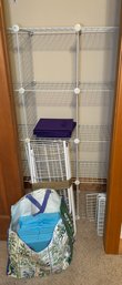 R5 Large Storage Cubby Unit With Collapsable Fabric Boxes