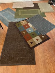 Eight Indoor Floor Mats