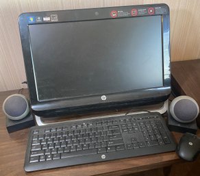 RM3 HP Omni All In One PC Series To Include HP Keyboard And Mouse, And A Speaker System