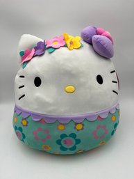 Large Floral Hello Kitty Squishmallow