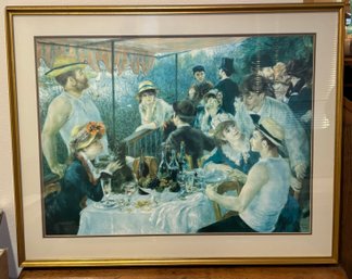 R2 The Luncheon Of The Boating Party 1881 Renoir Reproduction Framed And Dance In The Country Renoir Reproduct