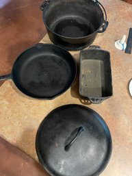 Cast Iron Pans And Skillet