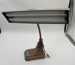 Vintage Adjustable Wide Gooseneck Desk Table Lamp