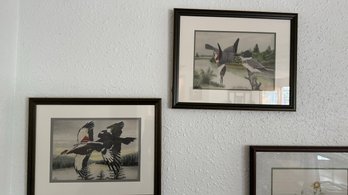 Two Framed Prints By Rex Brasher