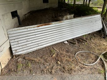 R00 Eleven Pieces Of  Approximately 12ft Sheet Metal