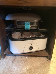 RM 3 Rival 20 QT Roaster Oven And Walmart Electric Skillet