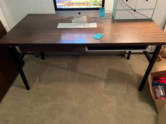 R3 Computer Table With Keyboard Tray And Drawer.  Contents NOT Included.