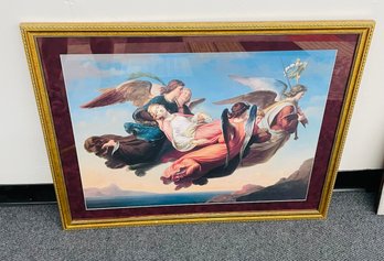 Framed Artwork, Untitled, Depicting Angels