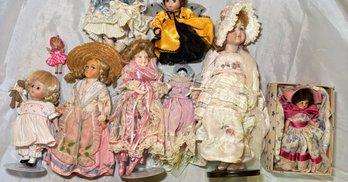 R1 Nancy Ann Storybook Doll, Mary Osmond Queen Bee Bitty Fine Porcelain Doll, And Other Unidentified Collect