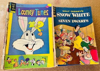 R0 Gold Key Comic Book Lot Walt Disney Looney Tunes Bugs Bunny Donald Duck