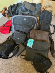 Backpacks, Computer And Camera Bags, Ukelele Shaped Bag,  Beaded Handbag, Wicker Basket