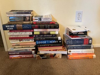 R4 Lot Of Various Books, Cook Books, And More