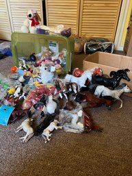 Random Small Toys, Small Stuffed Animals, Horses