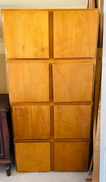 R0 Wood Cubby Storage Unit