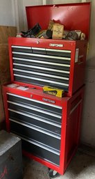 RM0 Craftsman Lot To Include Tool Box And Tools And Miscellaneous Items Inside