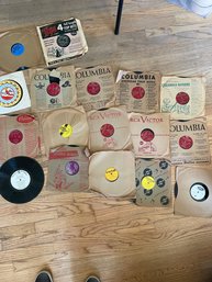 Collection Of 17 Records In Paper Covers