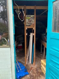 RS2 Garden Shed Buyer Pick To Include 3 Bags Of Quikrete Concrete Mix, Unique Wooden Craft Storage