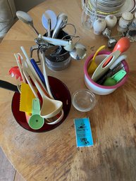 Variety Of Kitchen Utensils And Tools