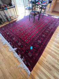 Persian Style Area Rug  12ft 4 In X  8ft 1in