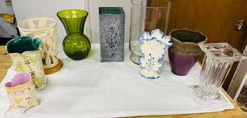 R0 Assortment Of Vases Flower Different Shapes And Sizes