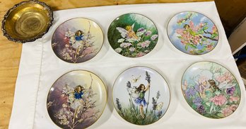 R0 Flower Fairies Plate Collection Villeroy & Boch Heinrich Germany Numbered Limited Edition