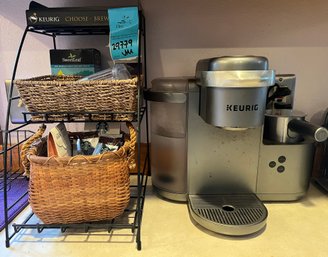 R5 Keurig K-Cafe Special Edition Coffee Maker With Latte And Cappuccino Functionality, Keurig Wire Rack