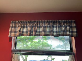 R6 Blue Plaid Curtains