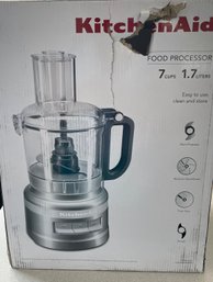 Kitchen Aid Food Processor Sealed In Box, Some Damage To Box