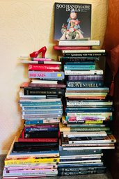 R5 Lot Of Books Gardening, Crafts, Fiction, Non-Fiction