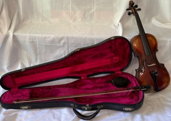 R7 Stainer Violin And Bow, With Case, Located Up Stairs