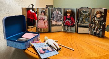 R2 Lasting Impressions Collector Dolls In Travel Cases, Emilys Closet Doll W/Case