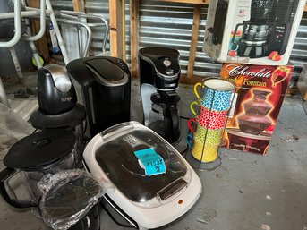 R0 Chocolate Fountain, Coffee Makers, Lean Mean Grilling Machine, Ninja Blender Parts