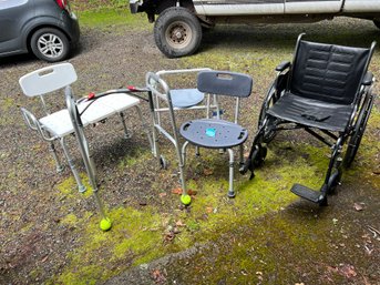 R0 Personal Care Assistance Items.  Wheel Chair, Bath Chairs, Walker, Toilet Chair