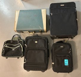 R0 Variety Of Luggage Including Pathfinder, Kenneth Cole, And RBH Suitcases, Vintage Travel Case