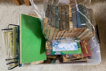 R1 Lot Of Childrens Books Such As Carolyn Keene Collection, Little Golden Books And Others