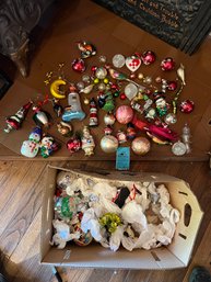 Variety Of Christmas Ornaments