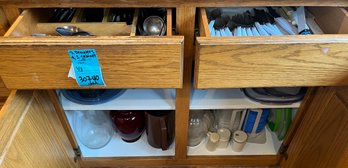 R3 Flatware, Knives, Plastic Storage Containers, Glass Vases