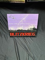 Two Vintage Boardgames, A House Divided And Blitzkrieg Lightning Warfare