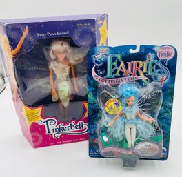 R1 NIB Peter Pan's Friend Tinkerbell By Tiger Toys, Hob The Dream Weaver, Story Spinner Of The Fairies