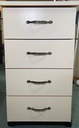 R9 Rolling Dresser With Four Drawers And Crafting/sewing Supplies Inside