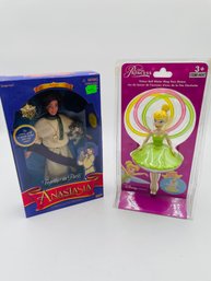 R1 NIB. Disney Princess Tinker Bell Water Ring Toss Game And Anastasia Together In Paris Anya