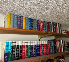 R5 Collection Of Decorator Primary Color Books, Readers Digest Select Editions, And Other Hardcover Copies