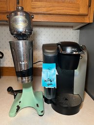 R3 Vintage Hamilton Beach Shake Mixer, Keurig Coffee Maker